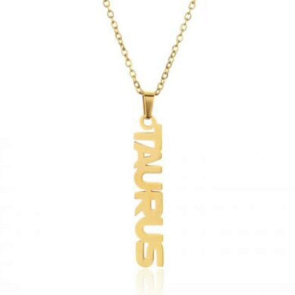 "Emma" Taurus Gold Necklace April 20 - May 20
